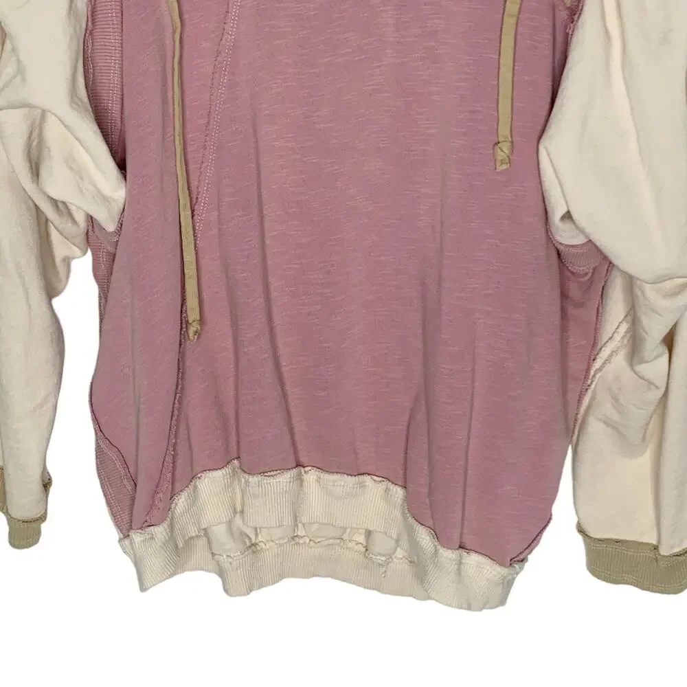 Colorblock Hoodie Sweatshirt - Picture 6 of 8